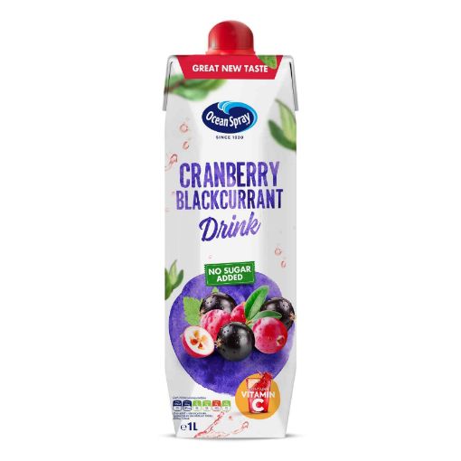 Picture of Ocean Spray Cranberry Black Currant 1Ltr