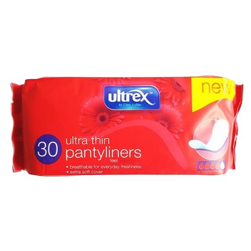 Picture of Ultrex Ultra Thin Pantyliner 30s