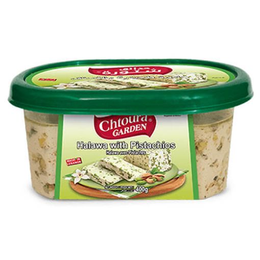 Picture of Chtoura Garden Halawa With Pistachios Oval 400g