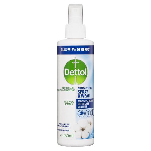 Picture of Dettol Spray&Wear Fresh Cotton Spray 250ml