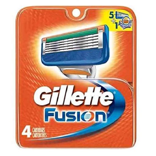 Picture of Gillette Fusion Cartridge 4s