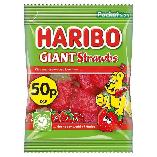 Picture of Haribo Giant Strawbs 60g