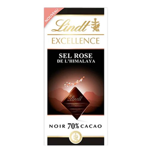 Picture of Lindt Exce.Dark Choc 70% Himalayan Salt 100g