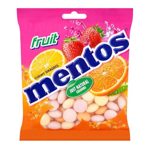 Picture of Mentos Fruit Bag 175g