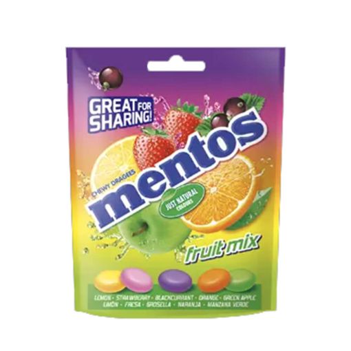 Picture of Mentos Tropical Mix Bag 135g