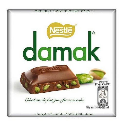 Picture of Nestle Damak Choc pistachio 63g