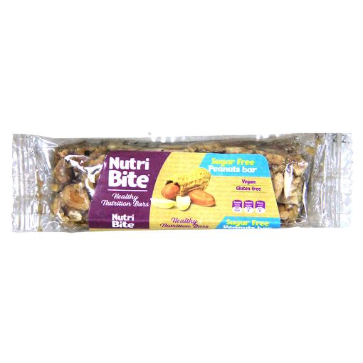 Picture of Nutri Bite Sugar Free Peanuts 40g