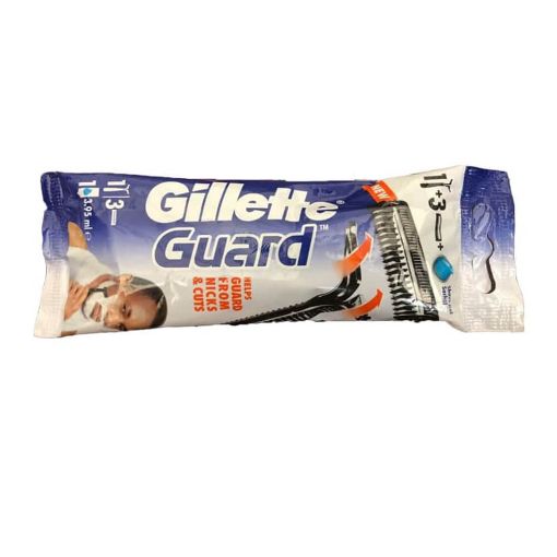 Picture of Gillette Guard Razor 3s +Shave Gel Sachet (3.95ml)