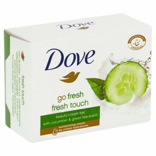 Picture of Dove Soap Fresh Touch Cucumber&Green TeaScent 100g