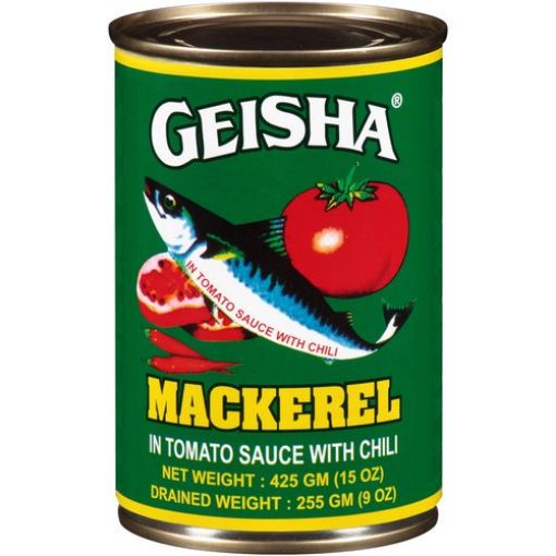 Picture of Geisha Mackerel in Tomato Sauce 425g