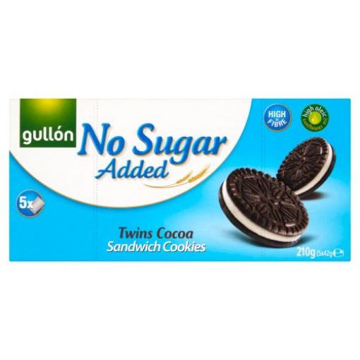 Picture of Gullon Cocoa Sandwich Cookies NAS 210g