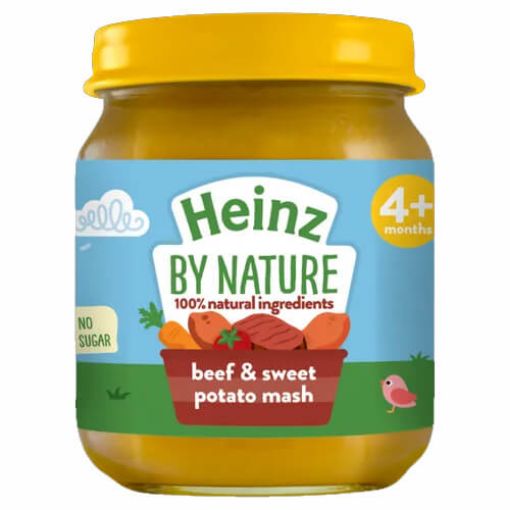 Picture of Heinz By Nature Beef&Sweet Potato Mash 120g