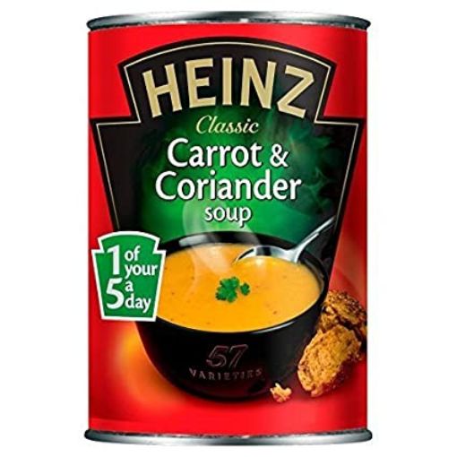 Picture of Heinz Carrot & Coriander Soup 400g