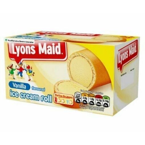Picture of Lyons Maid Vanilla Ice Cream Roll 250g