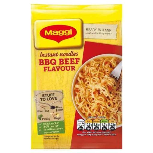 Picture of Maggi 3 Minute Bbq Beef Noodles 59.20g
