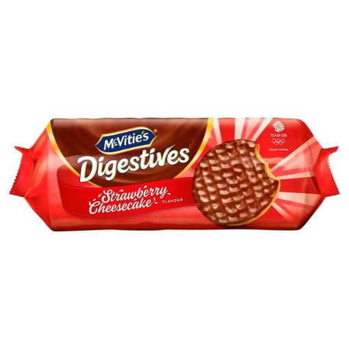 Picture of Mcvities Digestives Strawberry Cheese Cake 243g