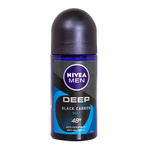 Picture of Nivea Men Roll-On Deep Black Carbon Beat 50ml
