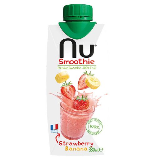 Picture of Nu Smoothie Strawberry Banana 330ml