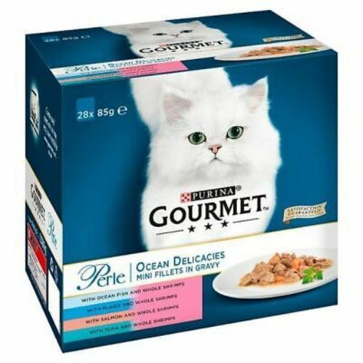 Picture of Purina Cat Gourmet Perle Ocean Deli.Grvy 85g