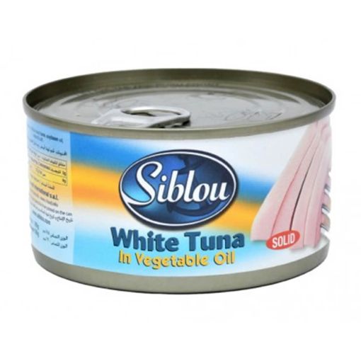 Picture of Siblou White Meat Tuna Solid In Veg Oil 185g