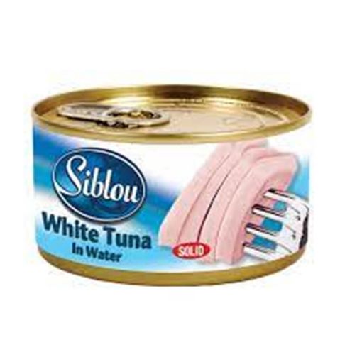 Picture of Siblou White Tuna Solid In Water 185g
