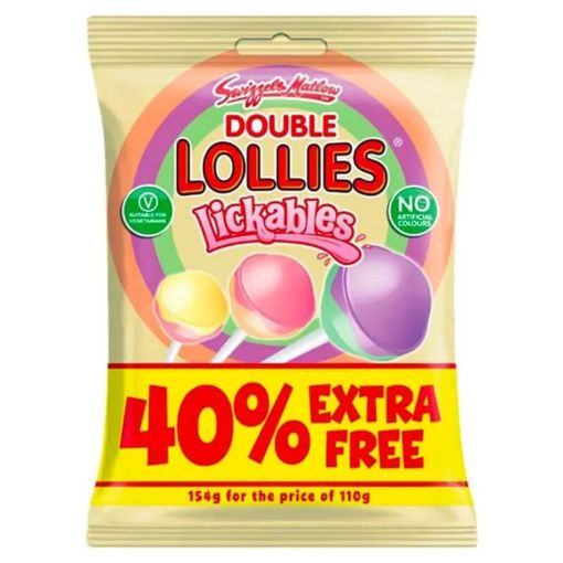 Picture of Swizzels Lickables Double Lollies 154g