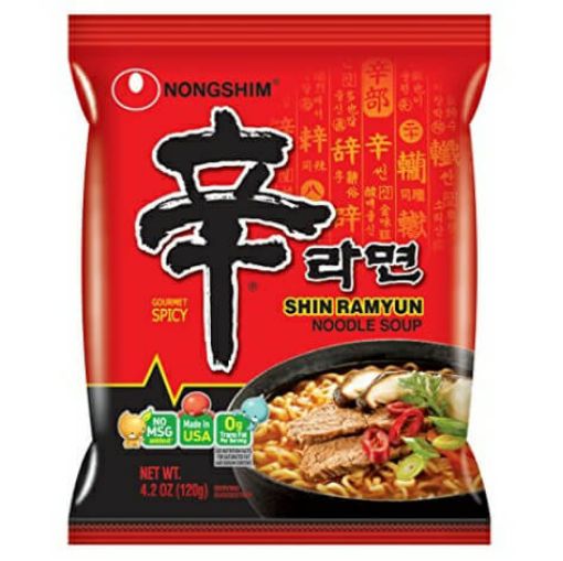 Picture of T&S Nongshim Shin Ramyun Noodle Spicy 120g