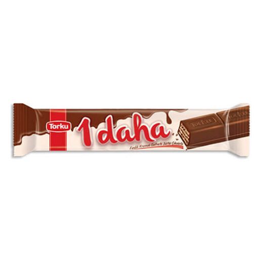 Picture of Torku 1 Daha Chocolate Coated Waffer+Milk 38g