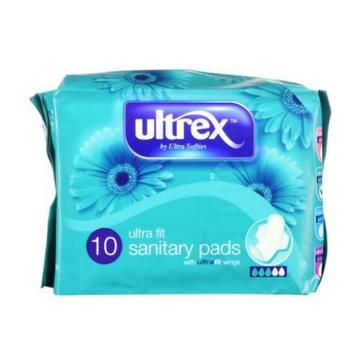 Picture of Ultrex #1 Ultra Fit Sanitary Pads 10s