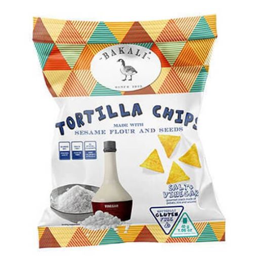 Picture of Bakali Tortilla Chip Salt Vinegar 40g