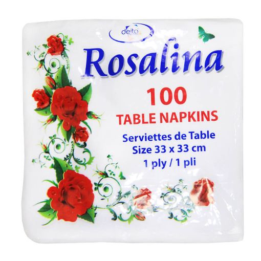 Picture of Delta Napkin Rosalina 33x33 100-Sheets