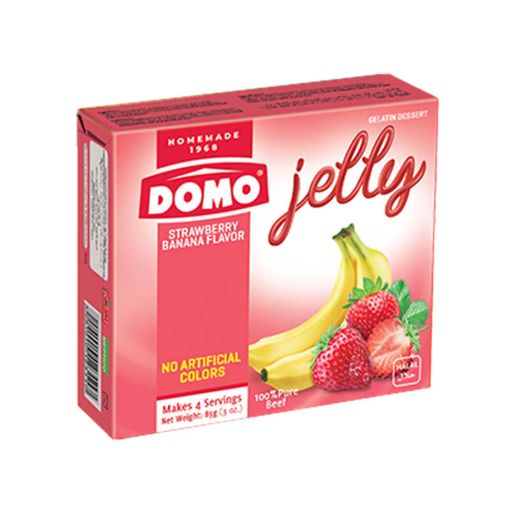 Picture of Domo Jelly Veg Strawberry/Banana 85g