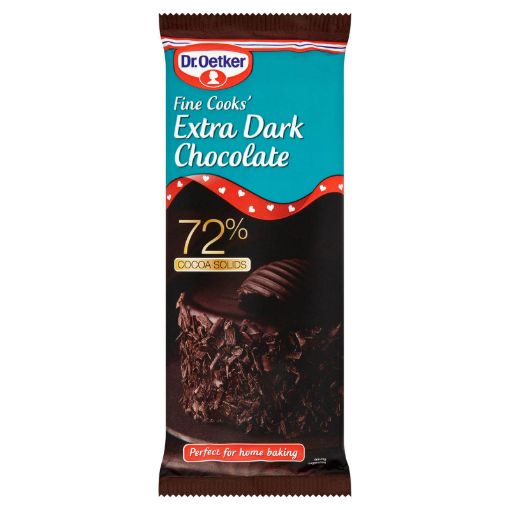 Picture of Dr. Oetker Fine Cooks Extra Dark Chocolate 150g