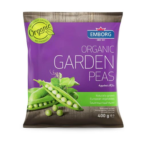 Picture of Emborg Organic Garden Peas 400g