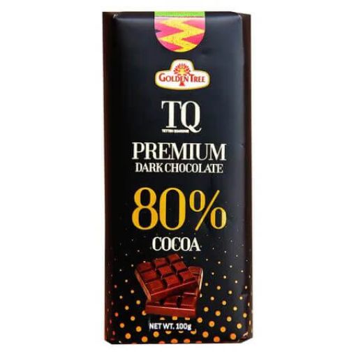 Picture of Golden Tree Premium Dark Choc 80% 100g