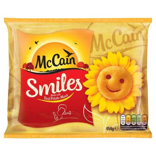 Picture of Mccain Smiles Potato Smash 454g