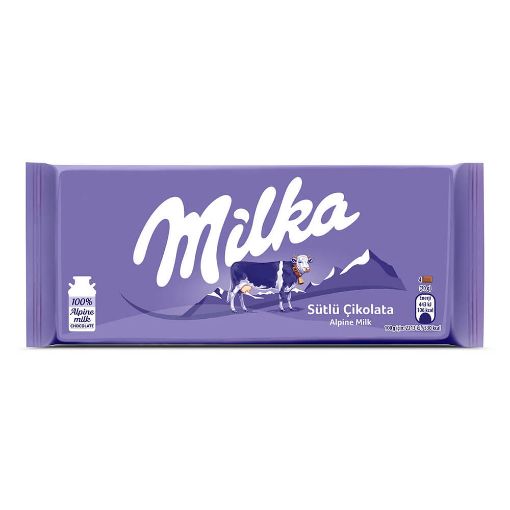 Picture of Milka Milk Chocolate Bar 80g