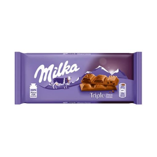 Picture of Milka Triple Choco Cocoa 90g