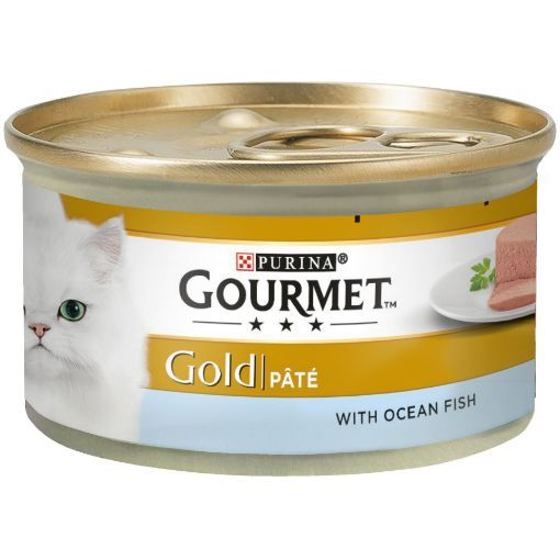 Picture of Purina Gourmet Gold Pate Ocean Fish 85g