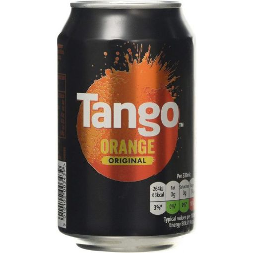 Picture of Tango Orange Drink Can 330ml
