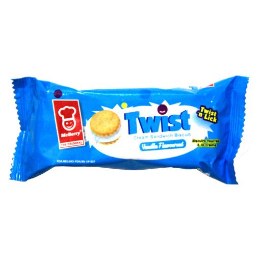 Picture of Twist Cream Sand. Biscuit Vanilla 24g