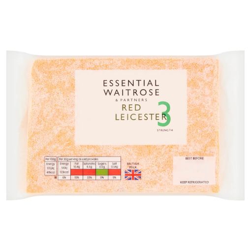 Picture of Waitrose Essential Red Leicester 350g
