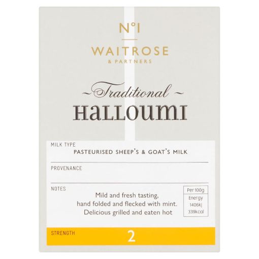 Picture of Waitrose No.1 Halloumi With Mint S2 250g