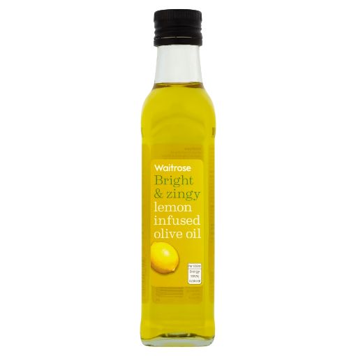 Picture of Waitrose Olive Oil Lemon Infused 250ml