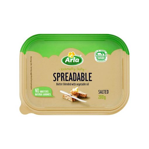 Picture of Arla Spreadable Butter Salted 200g