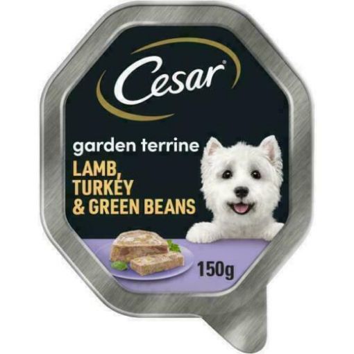Picture of Cesar Garden Terrine Lamb,Turkey&G.Beans 150g