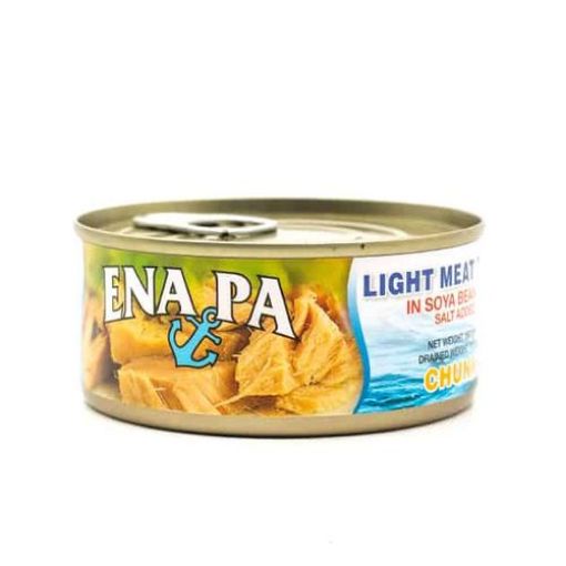 Picture of Ena Pa Light Meat Tuna Chunk In Soya Bean Oil 160g