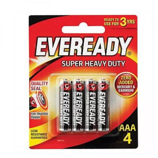 Picture of Eveready AAA BP4 Black 1212