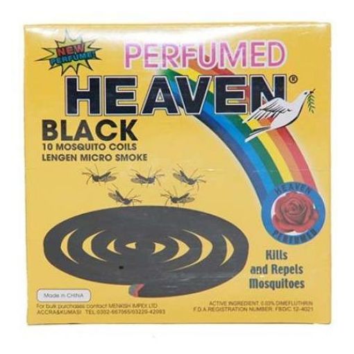 Picture of Heaven Black Mosquito Coil 10"s