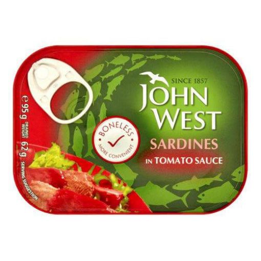 Picture of John West Boneless Sardines In Tomato Sauce 95g